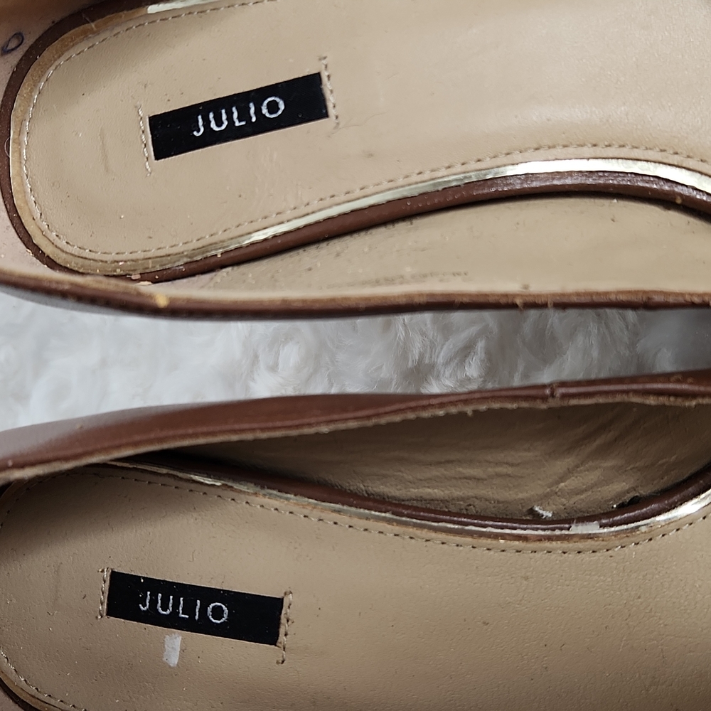 Julio Leather Pump Heel shoe. - Picture 12 of 12